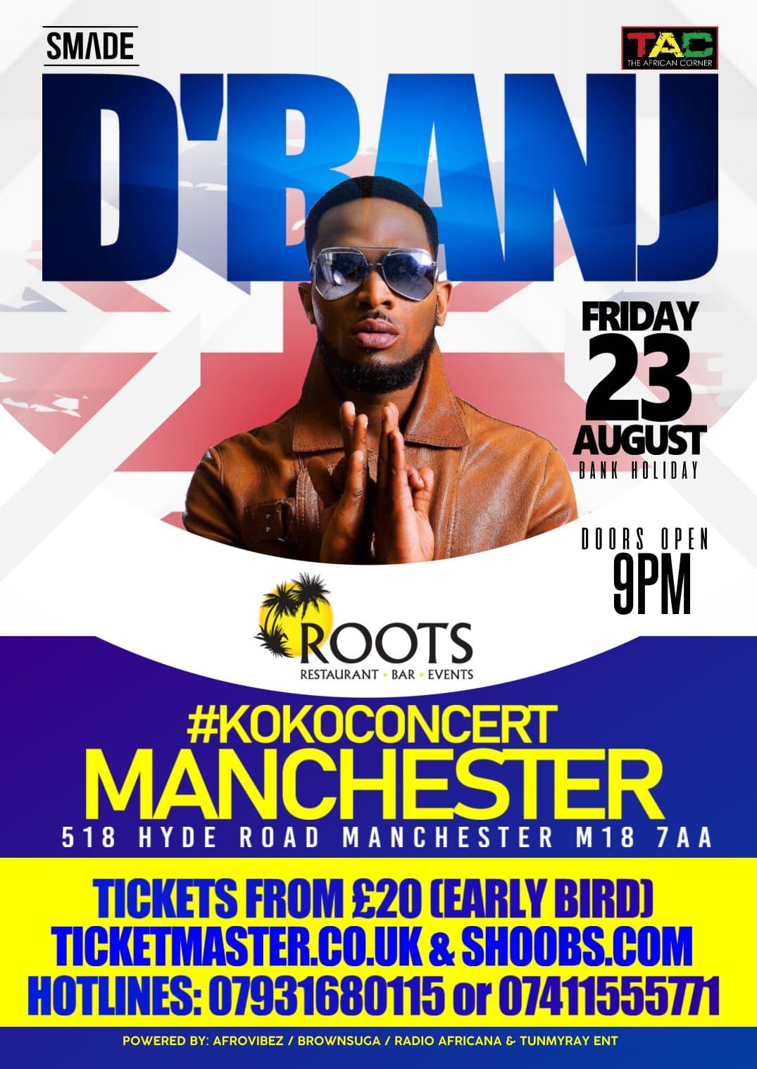 d banj koko concert manchester